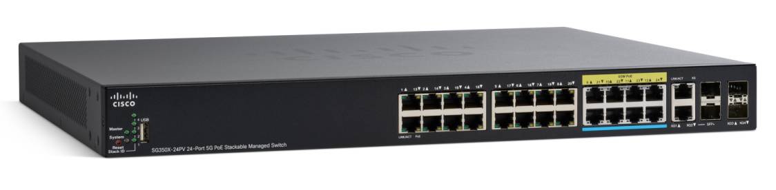 Product image of Cisco 350X Series Stackable Managed Switches