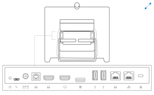 Cisco DX80 Cable Installation