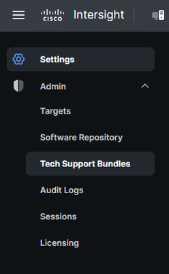 Tech Support Bundle Location