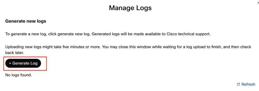 Manage Logs - Screen Shot 2022-08-21 at 21.16.01