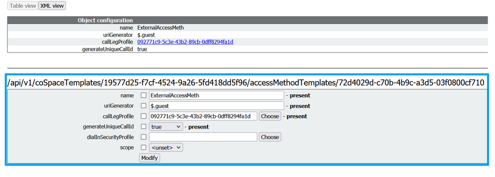 Access method 1