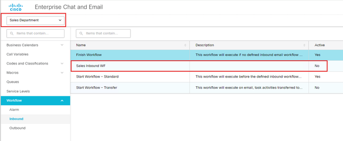 Finish Workflow