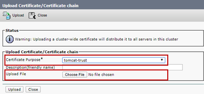 Choose Tomcat-Trust File