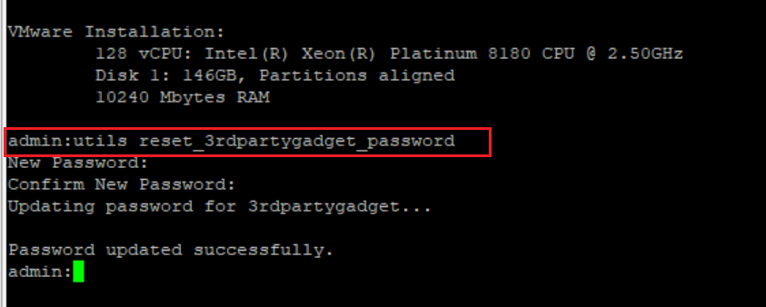 3rdpartygadget login to CLI