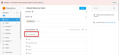 DialogFlow-intent1