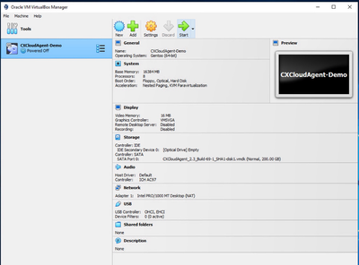 VM Console Startup