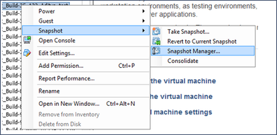 Select VM window