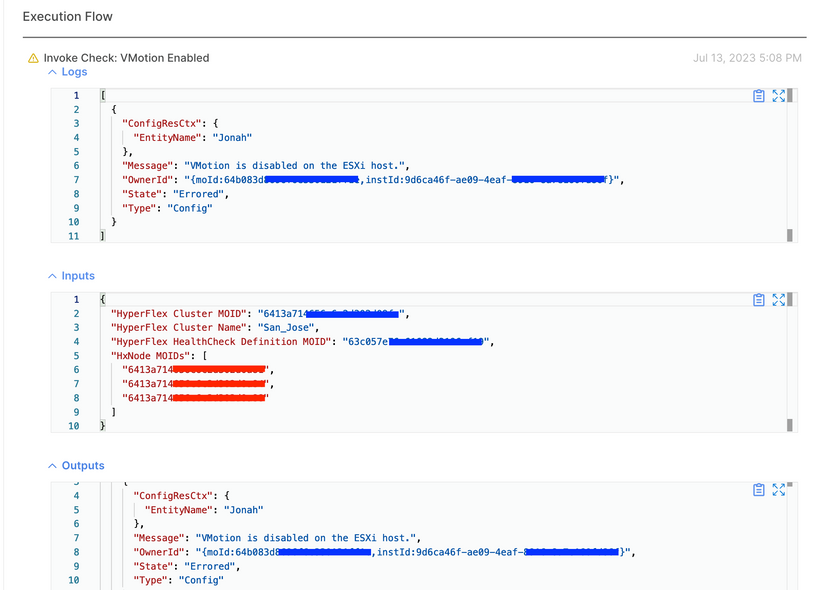 Detailed Information Presented in JSON Format