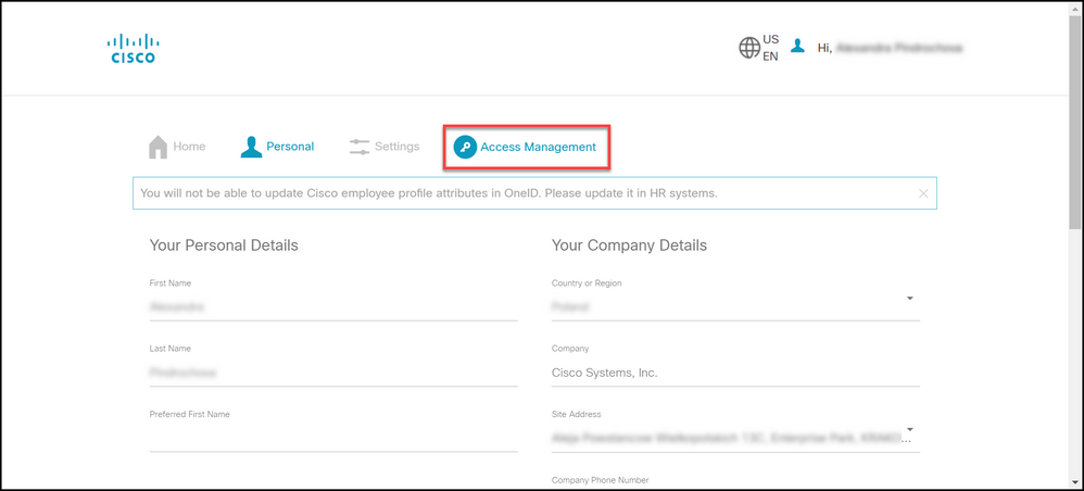 CSC-access-management