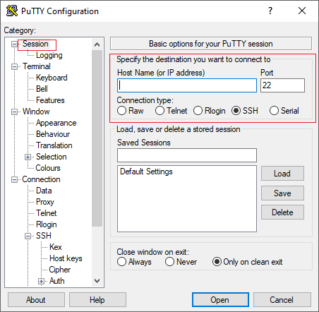 Connect to remote VM