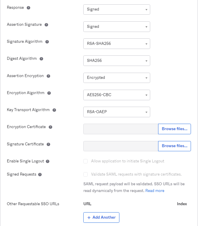 Configure SAML Part 2