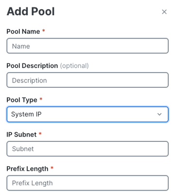 Add IP Pool