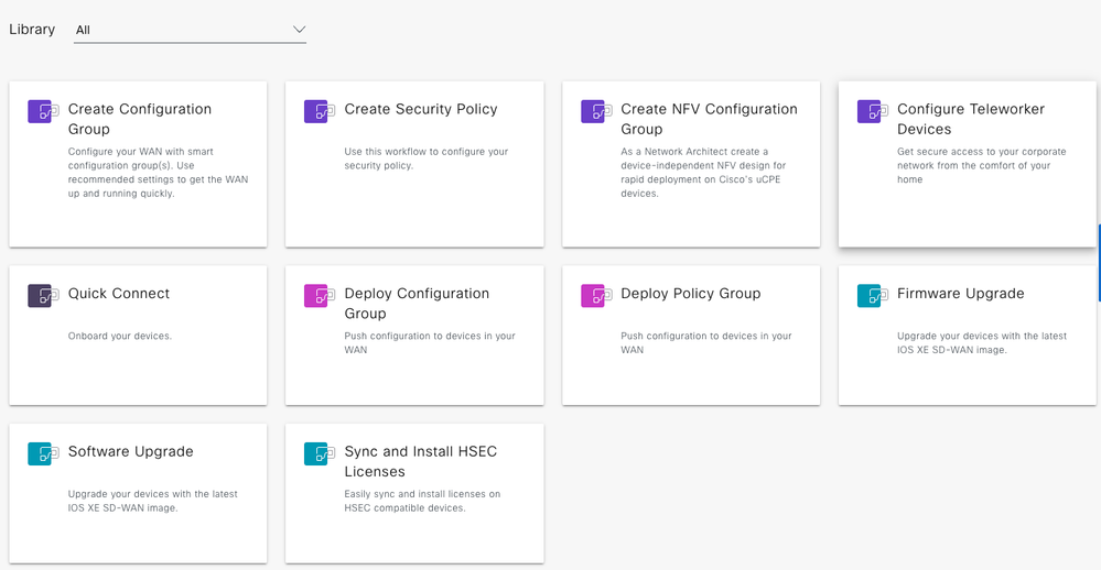 Workflow Library