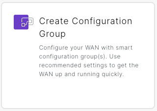 Create Configuration Group workflow