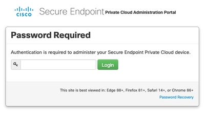 Private Cloud Administration Portal