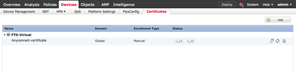 Certificate Import Success Validation