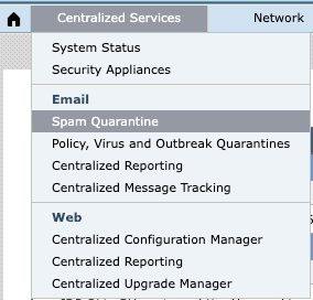 Spam Quarantine