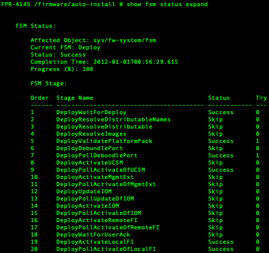 CLI Output