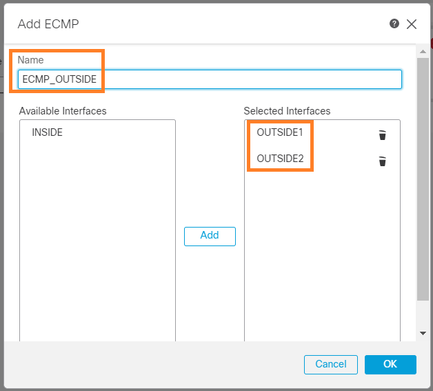 Add ECMP Interface