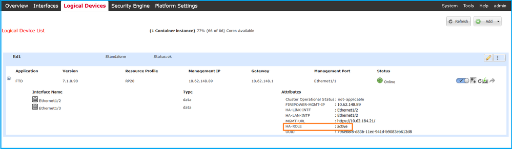 High Availability Role on FCM