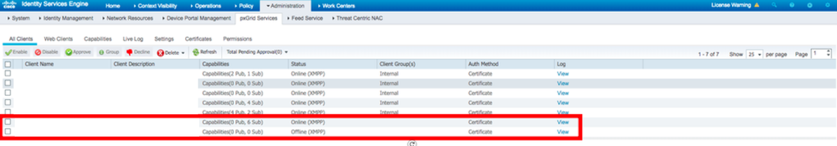 Verify  ISE 8