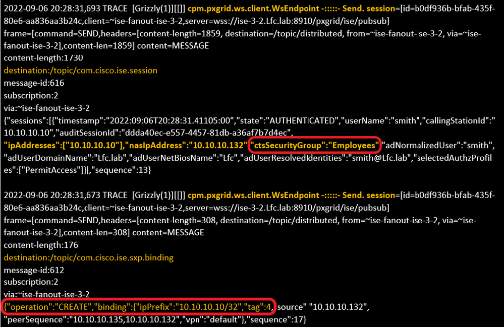 Verify logs on FMC