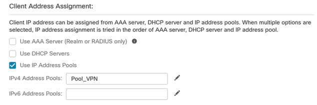 IP Address pool