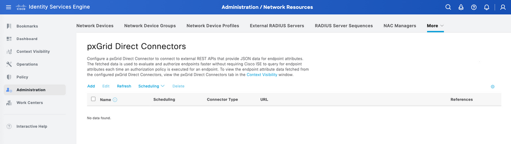 Add a New pxGrid Direct Connector