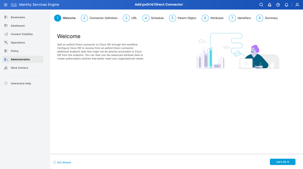 pxGrid Direct Connect Wizard