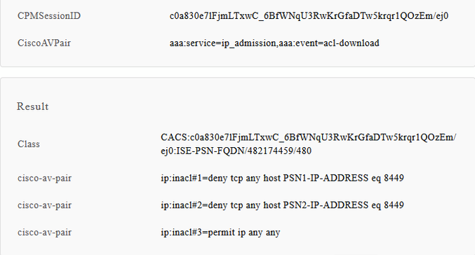 Validate Detailed Authentication Report