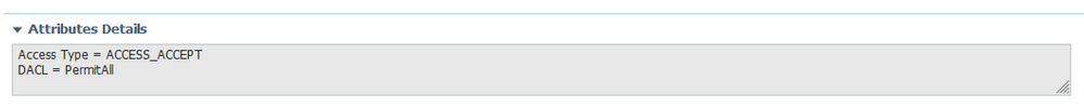 ISE configuration - Create three Authorization Profiles