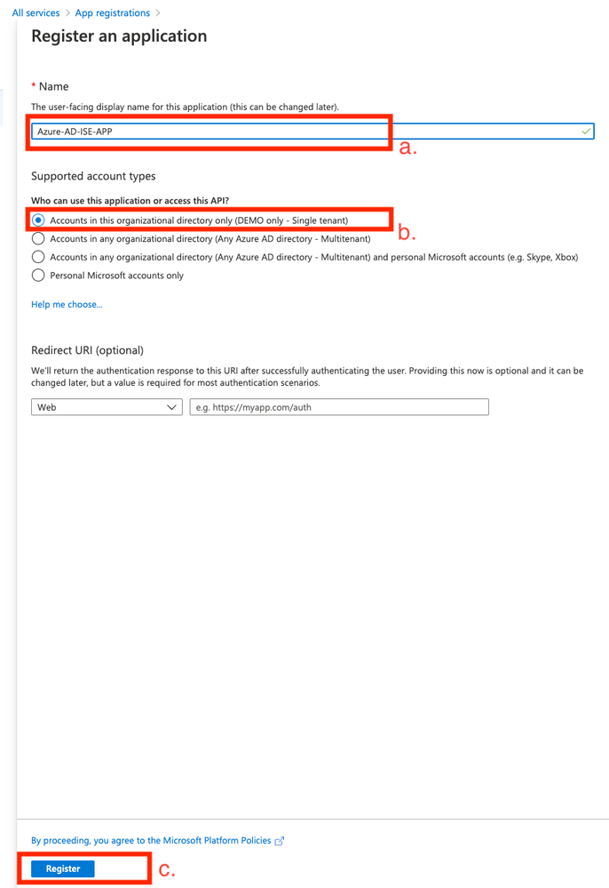 Configure ISE GUI