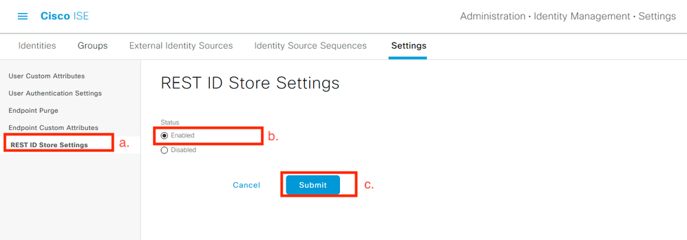 Configure ISE GUI