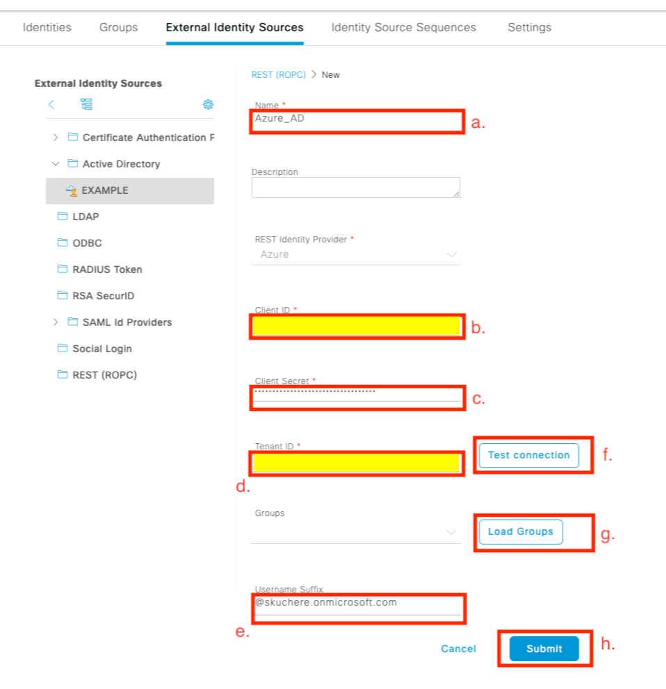 Configure ISE GUI