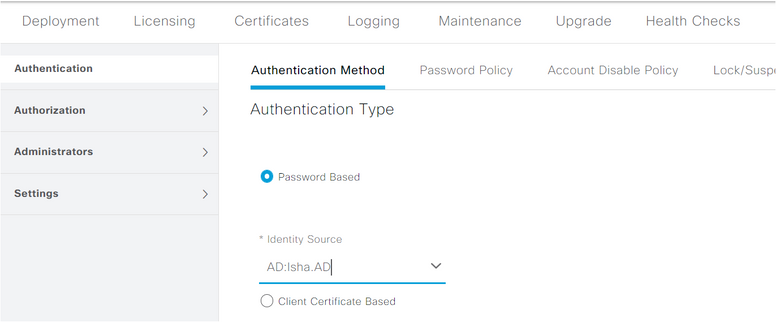 Integración de Microsoft AD para Cisco ISE: habilitación del acceso administrativo para AD