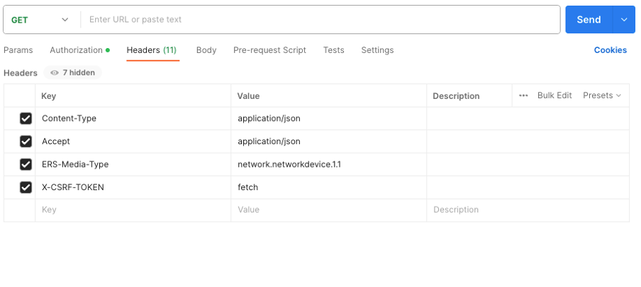 Header Configuration