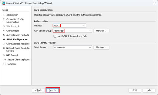 SAML Configuration