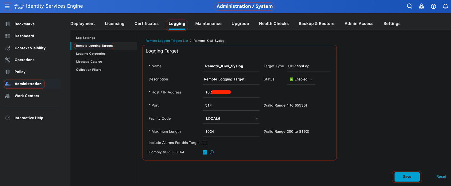 Configuring Remote Target