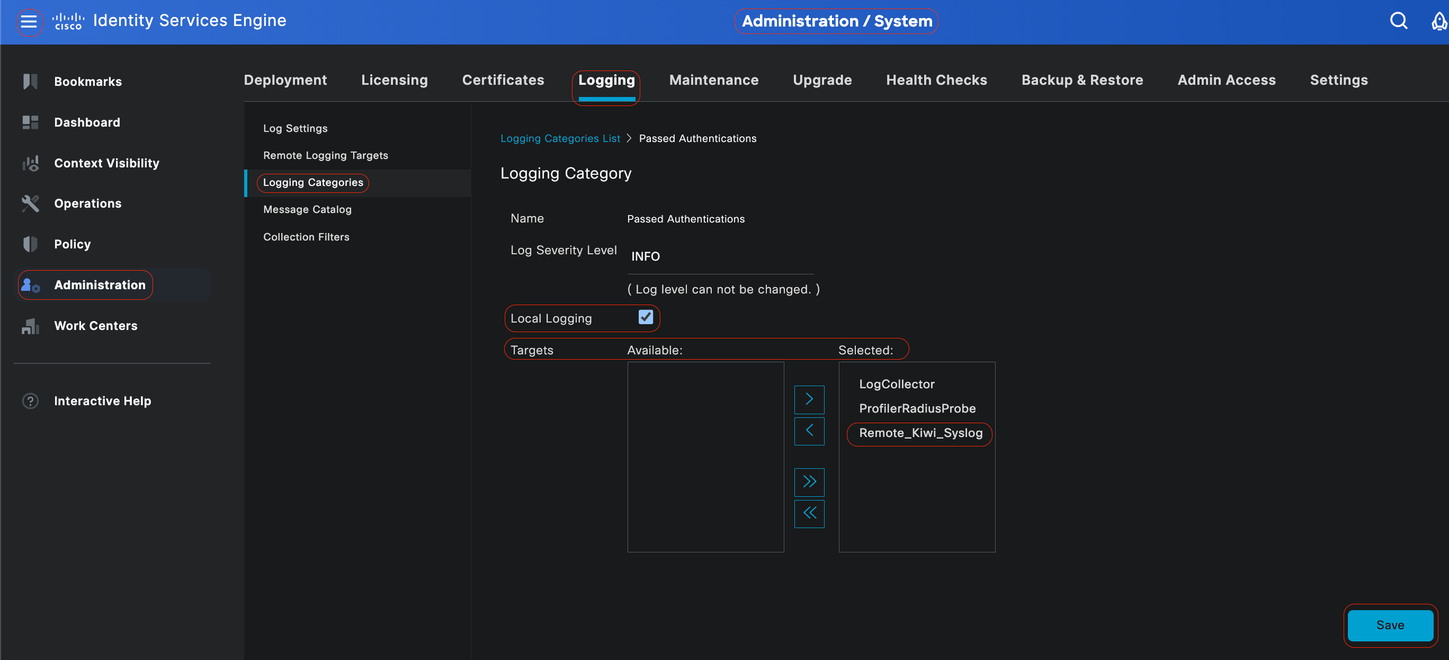 Mapping Remote Targets to intended Categories