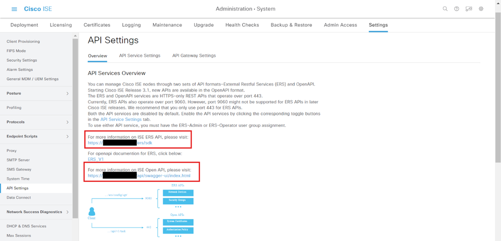 API Settings for Licensing Logging