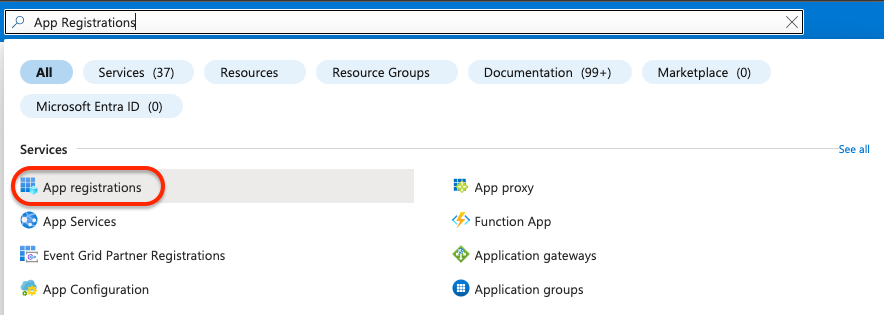 Azure - APP Registration