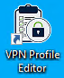 VPNプロファイルエディタアイコン