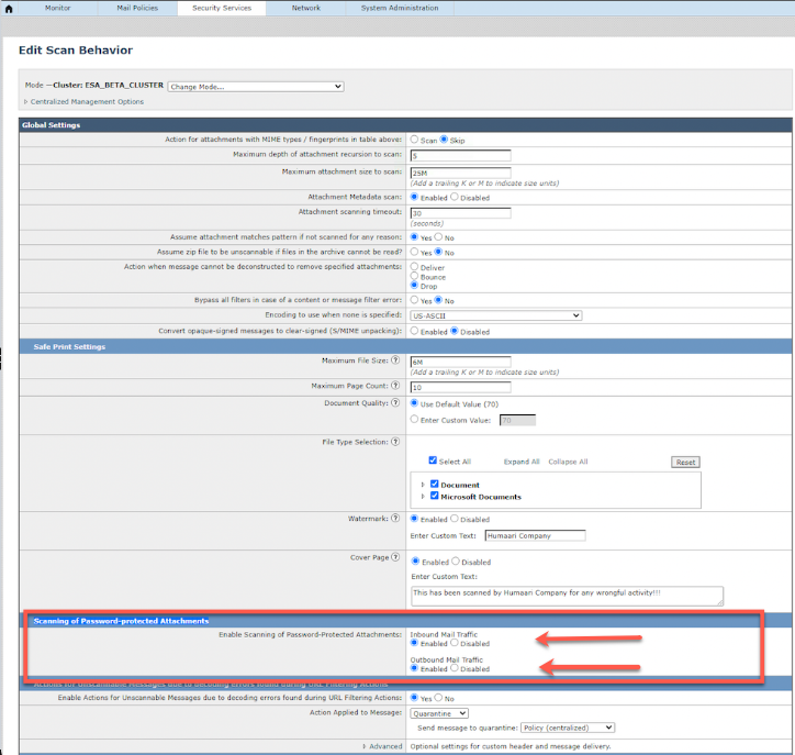 Configuration GUI