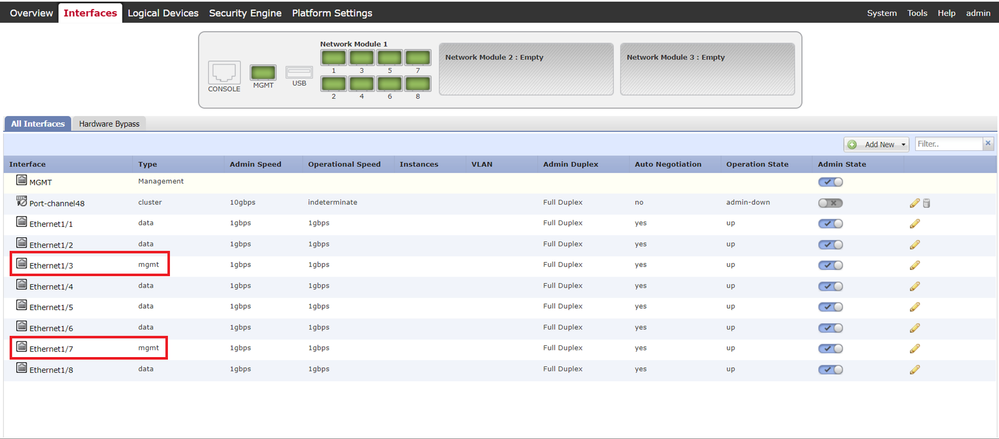 Pre-configure Interfaces