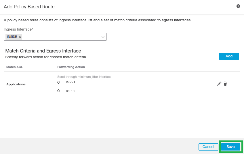 Policy Based Routing Validation