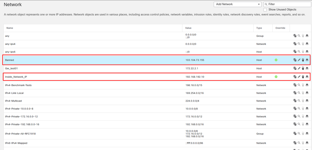 Objects Migrated from FDM to cdFMC