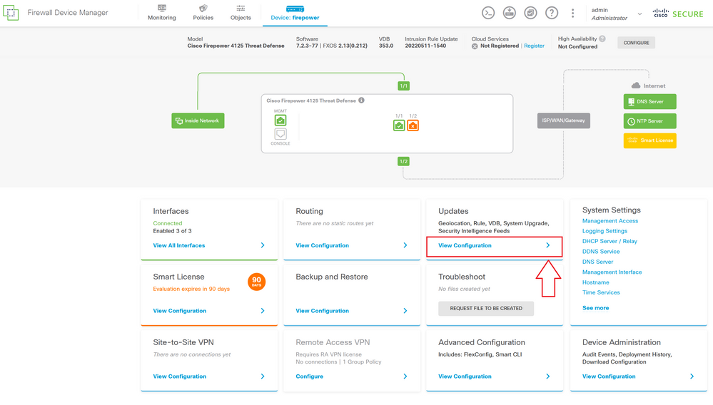 Configuration GUI