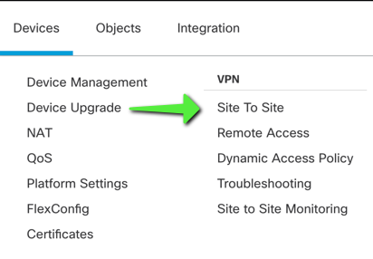 Configure Site-to-Site