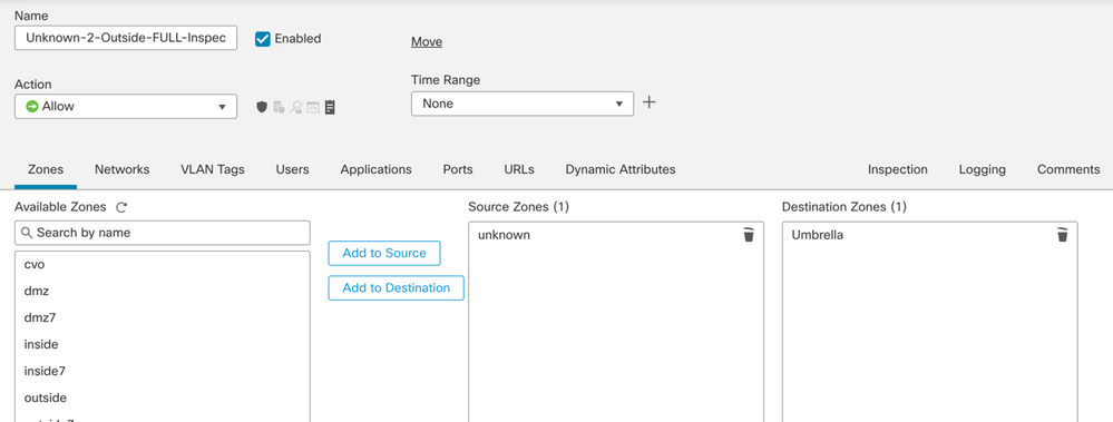 Create a New ACP Rule