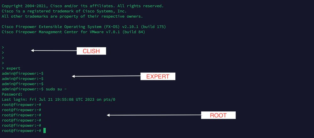 SSH into FMCv